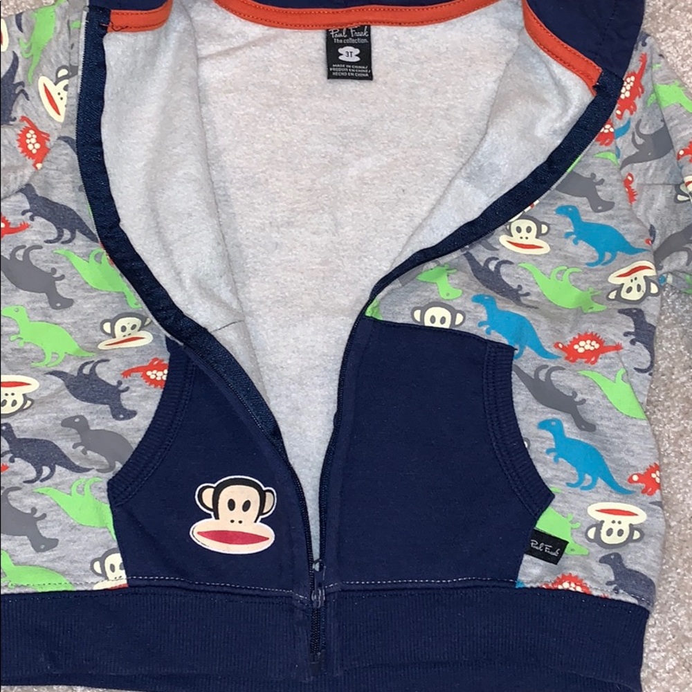 Paul Frank dinosaur hoodie - Picture 2 of 10
